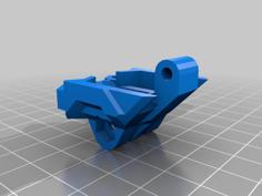 Rear GoPro Mount For Iflight Nazgul Evoque V2 3D Printer Model