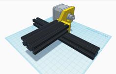 Creality CR-10 Y Axis Motor Mount 3D Printer Model