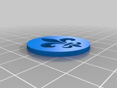 Scout Coin 3D Printer Model