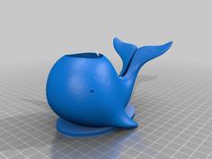 Whale Samsung Galaxy Watch 3D Printer Model