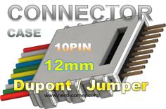 Connector Housing Dupont 10Pin 12mm 3D Printer Model