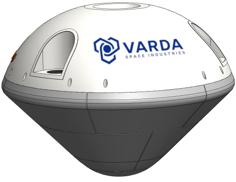 Varda Reentry Capsule 3D Printer Model