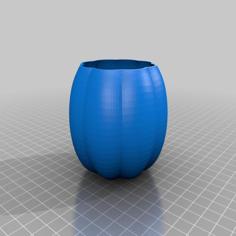 Pumpkin (hollow) 3D Printer Model