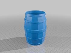 Barrel 3D Printer Model