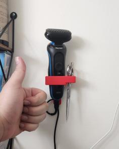 Shaver Wall Mount 3D Printer Model