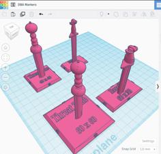 DBA (De Bellis Antiquitatis) Wargame Marker 3D Printer Model