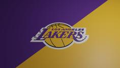 Lakers Logo 3D Printer Model