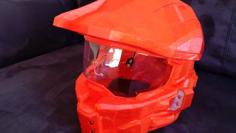 Halo 4 Helmet Full Size A 3D Printer Model