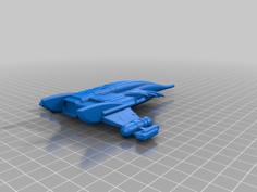 Aslan Scoutship 3D Printer Model