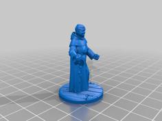 Fat Priest Donavich 3D Printer Model