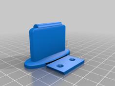 Wallmount For Small Hand Brush And Sweeping Tray 3D Printer Model