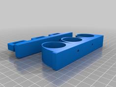 Fishing Rod Wall Mount 3D Printer Model