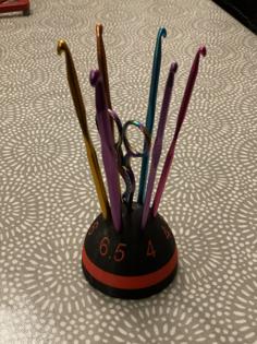 Crochet Hook Holder 3D Printer Model