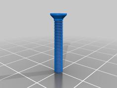 Two Types Of M3 Screw 3D Printer Model