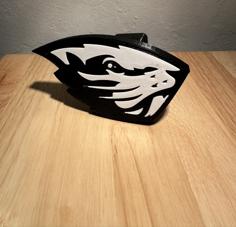 Oregon State Beavers Hitch Cover (size: 1 1/4″) 3D Printer Model