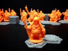 Dreth Warlock (18mm Scale) 3D Printer Model