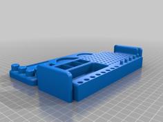 Dremel Attachment Organizer 3D Printer Model