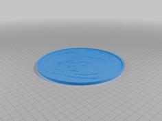 Danny DeVito Coaster 3D Printer Model