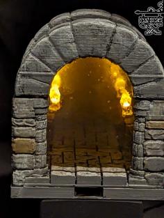 Dungeon Stone Infinity Hallway (Patreon 2023-03 R1) 3D Printer Model