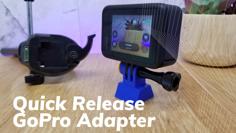 GoPro Adapter To Tripod Quick Release 3D Printer Model