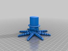 Octopus With Hat 3D Printer Model