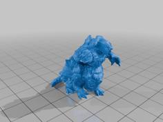 Fantasy Football Reptile Centaur Team 3D Printer Model