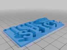 Ice Spice Poster 3D Printer Model