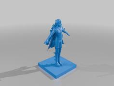 Wriothesley Figure 3D Printer Model