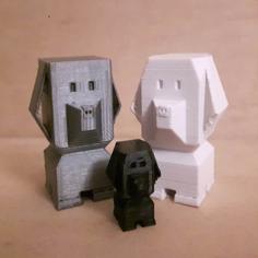 Cali Dog (with Long Muzzle) 3D Printer Model