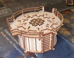 Nordgrim Rotunda #2 For 3mm Laser Cut MDF