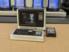 TRS-80 With Tape Player 3D Printer Model