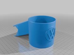 VW T5 Cup Holder 3D Printer Model