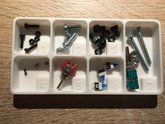 Numbered Organiser For Screws/small Parts – Handy For Assembling/disassembling Stuff 3D Printer Model