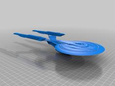 STAR TREK PICARD USS INTREPID DUDERSTADT CLASS 3D Printer Model