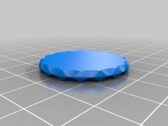 Filled Disc 3D Printer Model