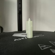 A Simple Candle 3D Printer Model