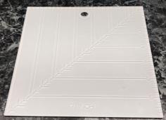 Laser Cut 7 Inch Quilting Square Ruler