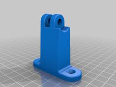 Mini-monitor Wallmount Support 3D Printer Model