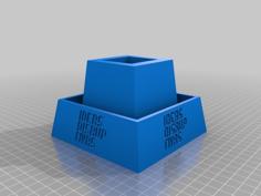 Centerpiece For Mobile 3D Printer Model