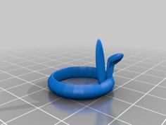 Simple Bunny Ring 3D Printer Model