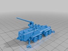 Teppo Artillery Vehicle 3D Printer Model