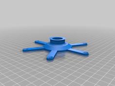 Hoverboard DD Wheel 1:1 Pulley 3D Printer Model