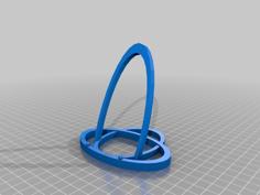 7in Tablet Stand 3D Printer Model