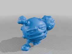 Weezing Multicolor 3D Printer Model