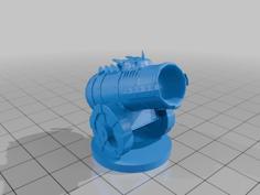 Eldritch Cannon 3D Printer Model