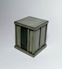 Concrete Tool Shed 3D Printer Model