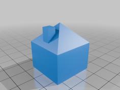 Simple House 3D Printer Model