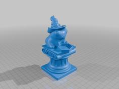 Frog Of Wisdom Dice Guardian 3D Printer Model