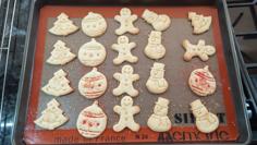 Christmas Cookie Set 3D Printer Model