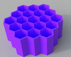 Honeycomb Tool Holder 3D Printer Model